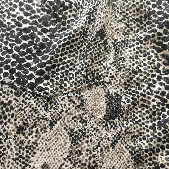 Wilfred snake print racerback tank top, XXS - Picture 6 of 8